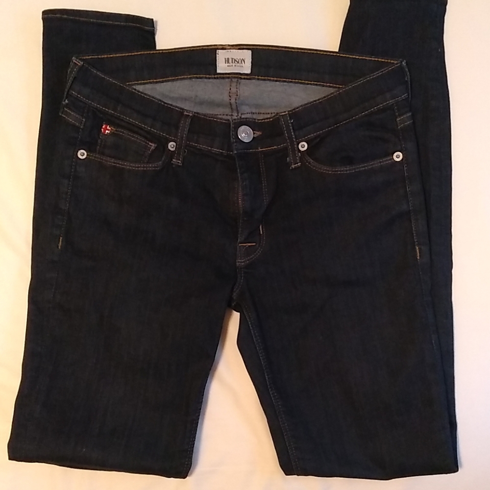 Dark wash Hudson skinny jeans size 27